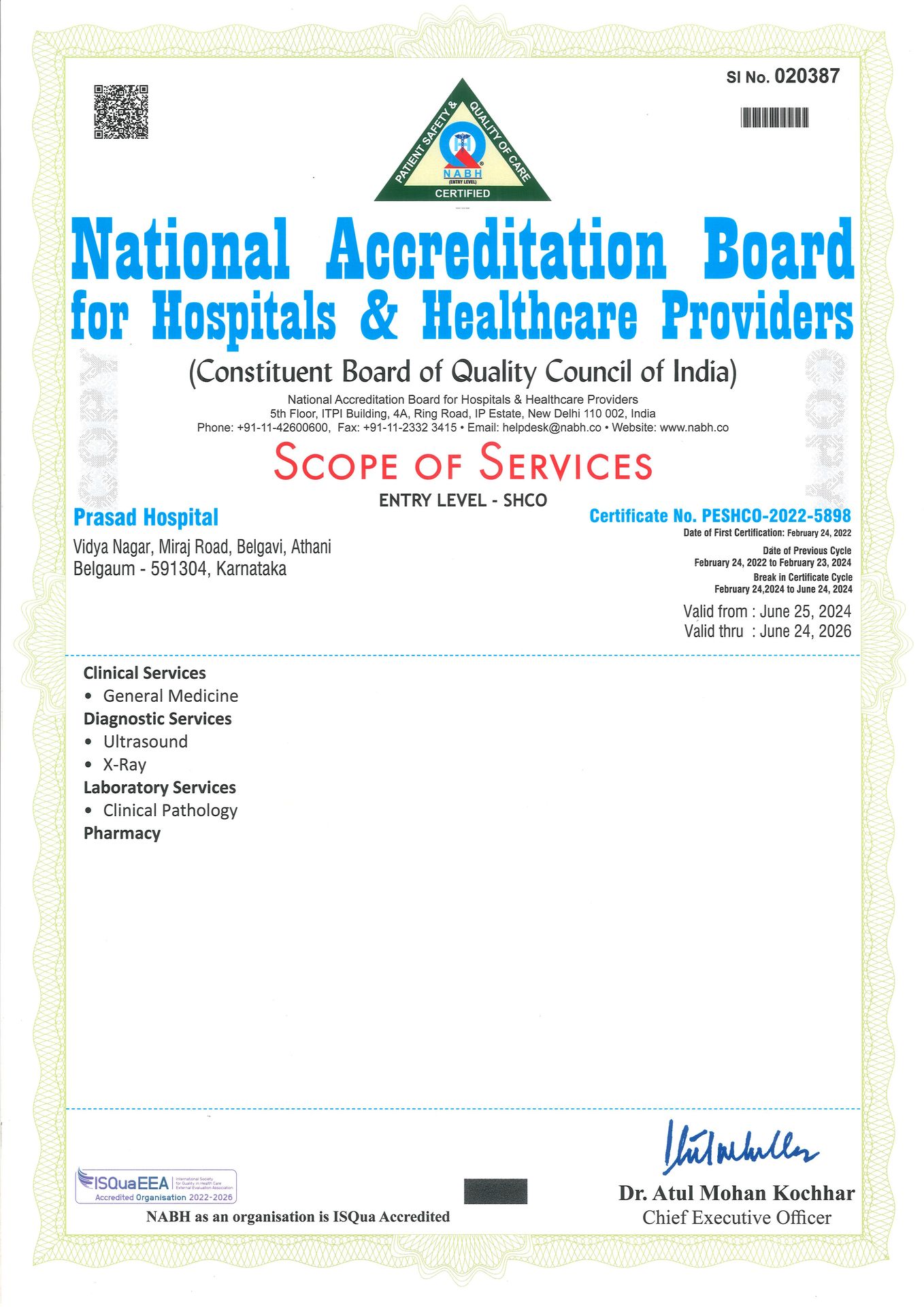 NABH Scope